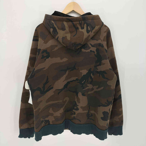 カーハート Carhartt 三角タグ 裏地 フリース ポンチング スウェット カモ ジップアップ パーカー メンズ