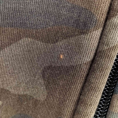 カーハート Carhartt 三角タグ 裏地 フリース ポンチング スウェット カモ ジップアップ パーカー メンズ