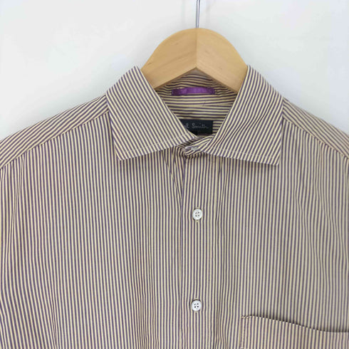ポールスミスロンドン Paul Smith LONDON L/S ストライプ ドレスシャツ メンズ JPN:M