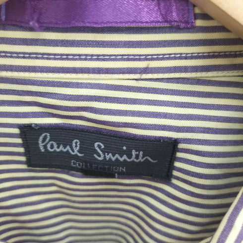 ポールスミスロンドン Paul Smith LONDON L/S ストライプ ドレスシャツ メンズ JPN:M