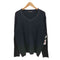 カルバンクラインジーンズ Calvin Klein Jeans ケーブル編み Vネック コットン ニット メンズ import:M