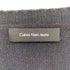 カルバンクラインジーンズ Calvin Klein Jeans ケーブル編み Vネック コットン ニット メンズ import:M
