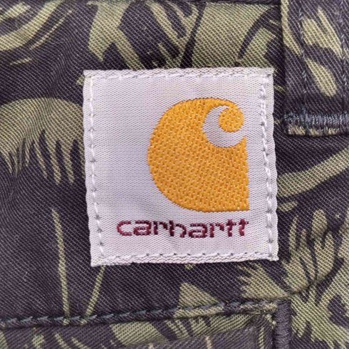 カーハートワークインプログレス Carhartt WIP JOHNSON SHORT 総柄 ハーフ パンツ ショーツ メンズ 32
