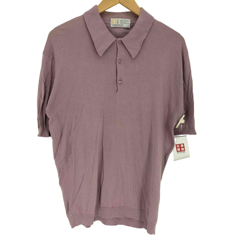ジョンスメドレー JOHN SMEDLEY 90s 英国製 シーアイランドコットン ニットポロ メンズ UK:42