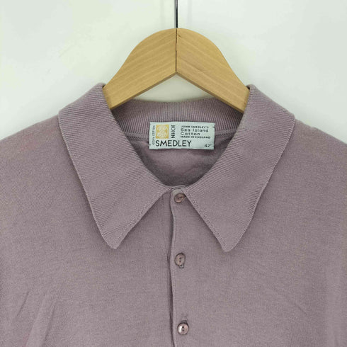 ジョンスメドレー JOHN SMEDLEY 90s 英国製 シーアイランドコットン ニットポロ メンズ UK:42