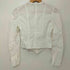 ラルフローレン RALPH LAUREN L/S ノーカラーデザインシャツ レディース JPN:7号