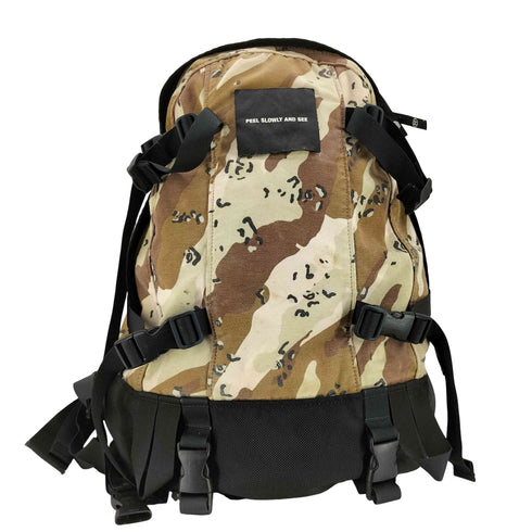 アベイシングエイプ A BATHING APE 90-00S PEEL SLOWLY AND SEE DESERT CAMO デザート カモ バックパック チョコチップカモ メンズ