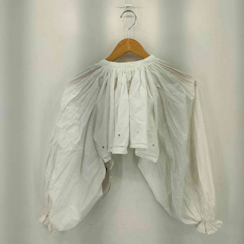 スローブイエナ SLOBE IENA 25SS crinkle crinkle crinkle embroidery クロップド ブラウス レディース FREE