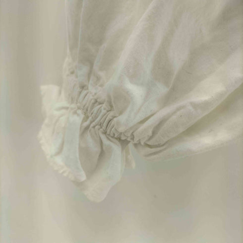 スローブイエナ SLOBE IENA 25SS crinkle crinkle crinkle embroidery クロップド ブラウス レディース FREE