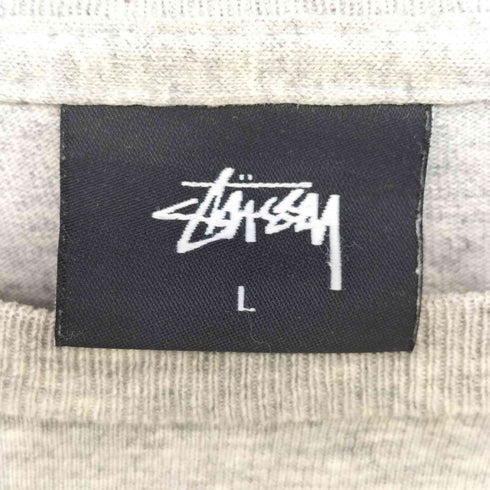 ステューシー Stussy 袖プリント クルーネック L/S Tシャツ メンズ import:L