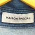 メゾンスペシャル MAISON SPECIAL Back Strap Denim Shirt レディース FREE