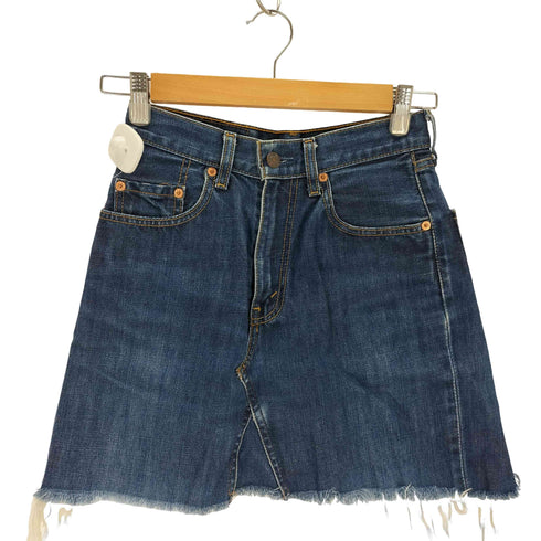 リーバイス Levis 552 デニムスカート ボタン裏359刻印 レディース W25
