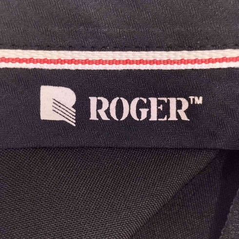 Roger タック ワイドスラックスパンツ メンズ EUR:44-46