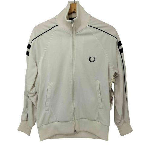 フレッドペリー FRED PERRY 90s 旧タグ ワンポイント ジップアップ トラックジャケット レディース