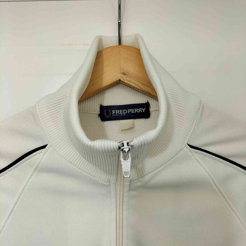 フレッドペリー FRED PERRY 90s 旧タグ ワンポイント ジップアップ トラックジャケット レディース