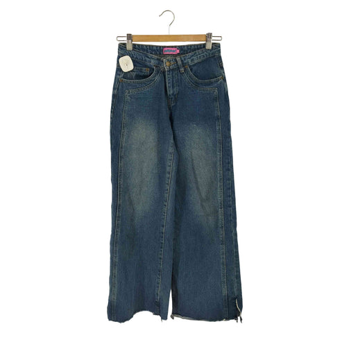 edikted ワイドレッグデニムパンツ レディース