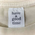 ハブアグッドタイム HAVE A GOOD TIME プリントクルーネックS/S Tシャツ メンズ JPN:M
