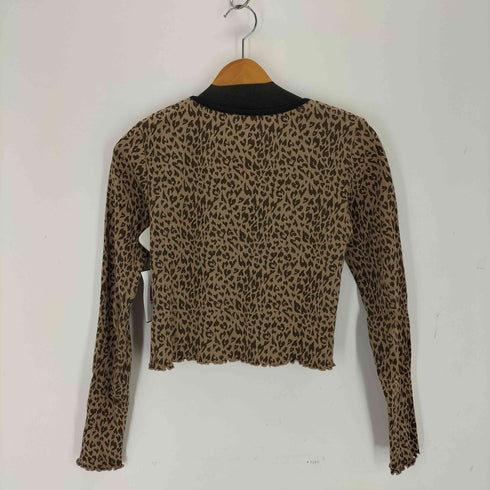 エックスガール X-girl FRONT GATHERED L/S BABY TEE レディース JPN:M