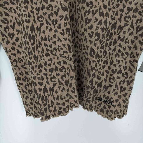 エックスガール X-girl FRONT GATHERED L/S BABY TEE レディース JPN:M