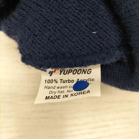 ユーポン YUPOONG 刺繍デザインビーニー メンズ