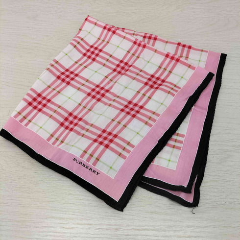 バーバリー BURBERRY チェック柄ハンカチ レディース