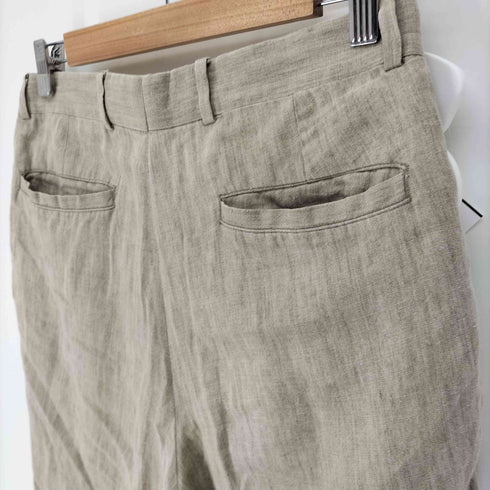 ボスヒューゴボス BOSS HUGO BOSS ドイツ製 リネン 2タック スラックス メンズ JPN:48