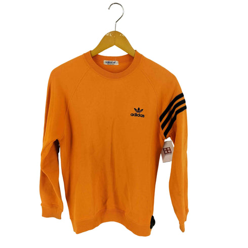 アディダス adidas 80S ワンポイントトレフォイルロゴ刺繍 スウェット メンズ M