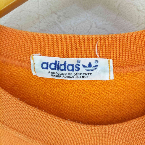 アディダス adidas 80S ワンポイントトレフォイルロゴ刺繍 スウェット メンズ M