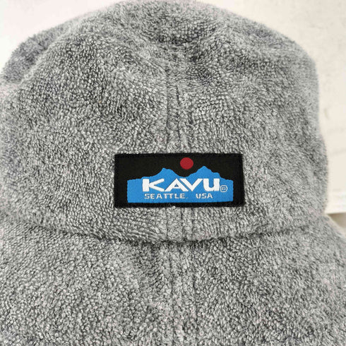 カブー KAVU イニシャル入り パイル地 ハット メンズ 59cm