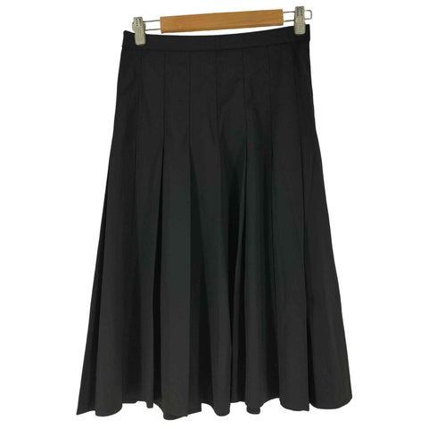 ユニクロ UNIQLO ワイドプリーツミディスカート レディース JPN:S