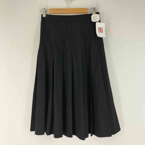 ユニクロ UNIQLO ワイドプリーツミディスカート レディース JPN:S
