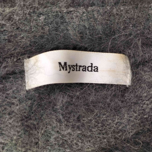 マイストラーダ mystrada Vネック クロップドシャギーニット レディース JPN:38