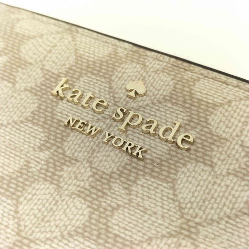ケイトスペード Kate spade 2つ折り クローバー柄 ウォレット レディース