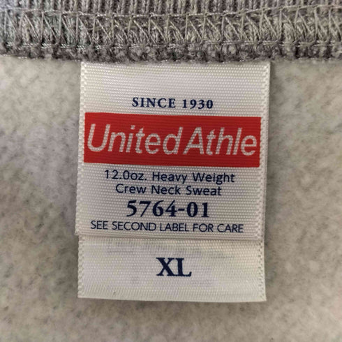 ユナイテッドアスレ UNITED ATHLE 両面プリント スウェット メンズ JPN:XL