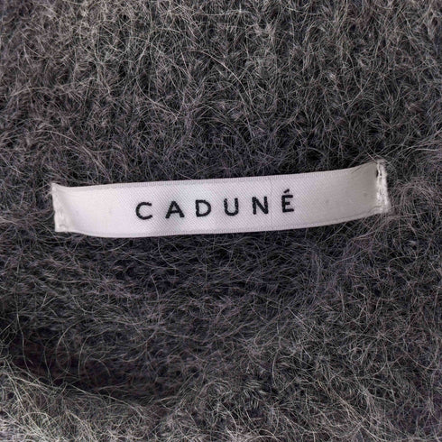 カデュネ CADUNE Kidモヘアアーガイルニット レディース 38