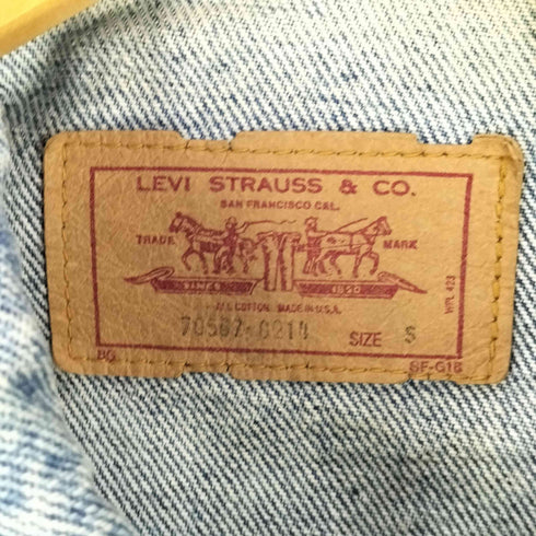 VIOLETTE ROOM levis 70507 リメイク 4th デニムジャケット メンズ import:S