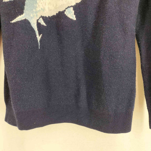 ビームス BEAMS オリジナルデザインニット サメ メンズ import:L