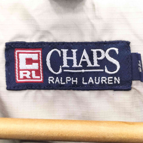 チャップスラルフローレン CHAPS RALPH LAUREN 90~00s リップストップ ジップアップマウンテンジャケット メンズ 2L