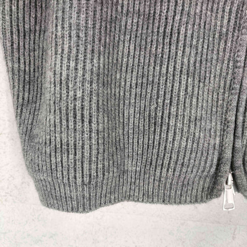 フルギ Didot.showroom ダブルジップクロップドドライバーズニット レディース F