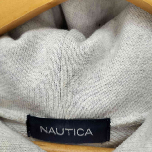 ノーティカ NAUTICA アーチロゴ刺繍 フーデット プルオーバー パーカー メンズ JPN:L