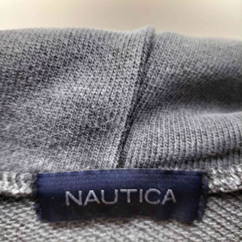 ノーティカ NAUTICA アーチロゴ刺繍 フーデット プルオーバー パーカー メンズ JPN:L