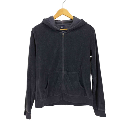 ギャップ Gap 00S OLD パイル地 ジップアップ パーカー Y2K レディース import:L