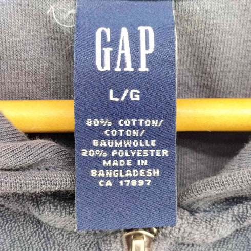 ギャップ Gap 00S OLD パイル地 ジップアップ パーカー Y2K レディース import:L