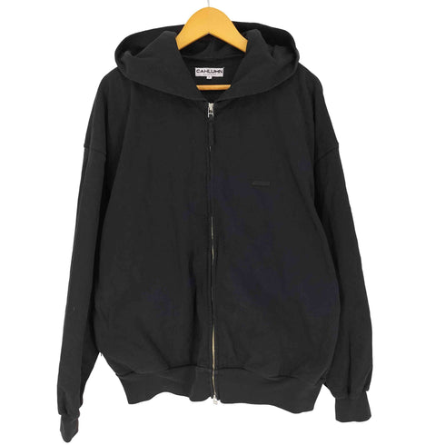 カウラム CAHLUMN Heavy Weight Jersey Thermal Lined Zip Hoodie ヘビーウェイト ジャージー サーマルライニング ジップアップ パーカー メンズ import:XL
