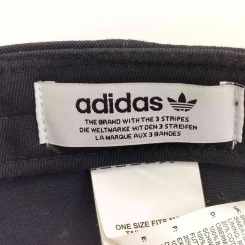 アディダス adidas ロゴ刺繍 6パネルキャップ レディース