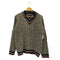 HOWLIN' ケーブル編み Vネックセーター メンズ import:XS