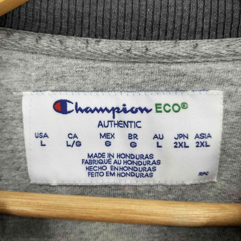 チャンピオン Champion ECO 刺繍ロゴ クルーネック スウェット メンズ 2XL
