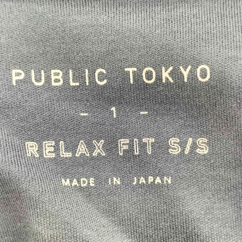 パブリックトウキョウ PUBLIC TOKYO 極 ココTEE リラックスフィット Tシャツ メンズ JPN:1