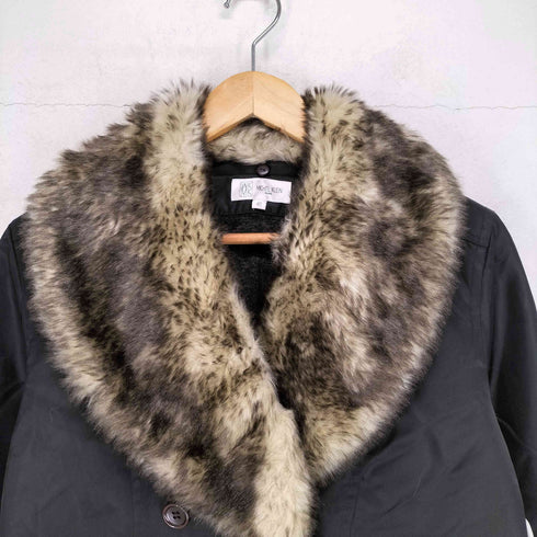 ミッシェルクラン MICHEL KLEIN ファー付きロングコート レディース JPN:40