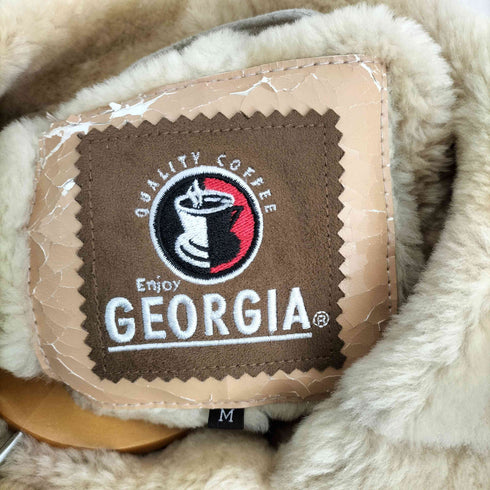 ジョージア GEORGIA 00S Genuine Leather ムートンコート レディース JPN:M